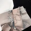 Chains Punk Butterfly Choker Necklace For Women Gold Silver Color Thick Chain Pendant Statement Jewelry Chocker Femme