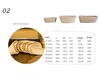 Ekmek Proje Sepeti Endonezya Rattan Dokuma Avrupa Fermantasyon Kase Mutfak Pişirme Aracı Yuvarlak Hamur Kalıp Oval Dokuma JJE10506