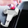 Nouveau support de voiture de gravité pour le téléphone dans le mont Clip d'évent de voiture sans support de support de portable de téléphone mobile magnétique pour les smartphones