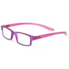 Lunettes de soleil Cadre Boncamor Lunettes de lecture Charnière à ressort Cadre de couleur en plastique Hommes et femmes Lecteur HD Diopter5888996