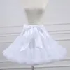 Beyaz Kısa Kadınlar Tül Petticoat Crinoline Vintage Düğün Gelin Petticoat Fanavyol