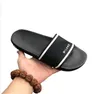 20ss Designer Luxury Slides herrtofflor Korrekt blomtryck Läder dam Flip Flops svart Vit Röd Med box Dust Bag Mode Män skor sandaler #2163 Tofflor