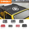 Shineka obejmuje Jeep TJ 1997-2006 Top Sunshade Mesh Car Cover Trunk Dachowy Bagażnik UV Ochrona przed Wrangler TJ