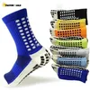 Uss Stock Anti-Rutsch-Fußballsocken für Herren, sportlich, lang, saugfähig, Sportgriff für Basketball, Fußball, Volleyball, Laufen