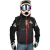 Vêtements de moto printemps et automne hiver, veste de cross-country imperméable, manteau à coque souple pour cavalier de course tout-terrain H