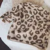 Fashion Baby Girl Boy Jacket Leopard Fur Autumn Winter Spring Infant Toddler Child Warm Coat Baby Outwear Girl Clothes 1-7Y H0909