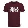 Greta Van FleetカジュアルファッションTシャツ夏の街路壁原宿ヨーロッパの綿ティーメンズカミサスホムブリ210629