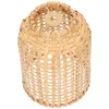 Lamp Covers & Shades 1pc Rattan Woven Lampshade Home Light Decoration Weaving Shade #J