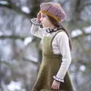 Kalinka enfant en bas âge fille chandails d'hiver col haut enfants solide hauts en tricot marque basique pull bébé filles garder au chaud 210619