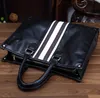 Men luxurys Handbags Casual Leather Laptop Bags Male Business Travel Messenger Men's Crossbody Shoulder Bag