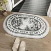 Non Slip Bath Mat Soft Bathroom Rugs Absorb Water Bathroom Carpet INS Style Home Rugs Plush Area Rugs Bath Room Rug Tapis 211109