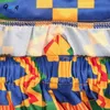 QunQ Girls African Style Sukienka Letnie Bez Rękawów Kids Beach Wakacje Suknie Dla Dziewczyny Baby Toddler Dzieci Księżniczka Kostium Q0716