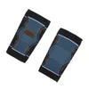 Paar Nylon Sport Knie Cover Elastische Kniecap Beschermend pad Mouw voor klimmen Wandelingrijden (blauw en oranje, grootte