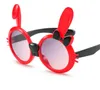 Occhiali da sole con fiocco da coniglio per ragazze Occhiali da sole classici per bambini con orecchio di coniglio per bambini Shades Boys Adumbral UV400 6 colori