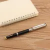 Fountain Pens Hero 240 Plastic Pen Stainless Steel Black Retro Old Style Nib School Student Office Stationery Ink