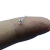 Gioielli piercing per il corpo con perno per naso con stella in argento sterling 925 con zirconi cubici 20 pezzi confezione1320411