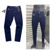 New Design Jeans Jeans Zipper Designer de jeans de perna fita Patch vintage Hole Moda Moda Moda Minist￩rio