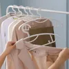 Hangers rekken niet-markerend hanger huishouden verbreedde niet-slip droog kledingrek verdikte plastic anti-vorming