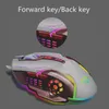 USB Gaming Mouse Wired G402 Эргономичный Оптический 4 Регулируемый 3200 DPI 6D Кнопка Светодиодная Подсветка Мыши Gamer Light Для Компьютерного ПК Ноутбук