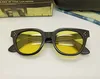 EURO-AM de alta qualidade Vintage Unisex Vald Pollarized Sunglasses UV400 48-22-145 HD Azul Nightvison Goggles Amarelos Pure-Plank Case Full-set