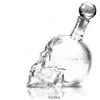 Creative Crystal Skull Head Bottle Whiskey Vodka Wine Decanter Bottles Whisky Glass Beer Spirits Cup Water Glass Club Bar Home Y0113