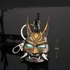 Genshin Impact Yasha Xiao Mask Cosplay Lega Portachiavi Portachiavi Collana in metallo Ciondolo Prop Portachiavi