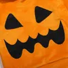 Girl Boy Clothing Set Halloween Pumpkin Hoodies + Pants Autumn Velvet Soft Kids clothes Two Piece sets 3-24months