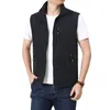 Men's Vests Spring Summer Vest Men Outdoor Casual Quick Dry Tactical Large Size M-5XL Thin Mesh Liner Breathable Waistcoat Gilet Homme