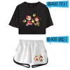 Herren T-Shirts Game Blogger Tubbo Zweiteilige Sets Lässige coole Logo-Shorts + Kurzarm-T-Shirt 2022 Damen Sommer