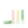 3ml vazio cor gradiente cor lipgloss tube garrafa pestanas cílios mini laber brilho recipiente dividido