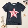 Yaz 1 Adet Çocuk Unisex Kısa Kollu Rahat T-Shirt 210528