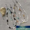 Sautoirs été Boho pierre naturelle collier de perles petit exquis mode court bijoux à la main réglable cou accessoires cadeaux1