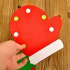 18cm Cartoon Chirstmas Drink Coaster Niet-geweven Koffiekopje Mok Dining Mat Isoliontea-Cup Kussen Home Decora Santa Clausule Xmas LLA10133