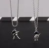 Fashion Hip Hop rostfritt stål astronaut halsband robot Autumn tröja pärlkedja par män kvinnor 16 stil smycken halsband