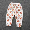 Dzieci Baby Legging Spodnie Chłopiec Dziewczyny PP Spodnie Cute Noworodka Toddler Niemowlę Anti-Mosquito Spodnie Dzieci Cartoon Bawełniana Bielizna HH23Vryw