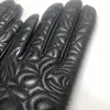 Casual Women Leather Gloves Winter Plush Warm Mittens Ladies Tjock Fårskinn Touch Screen Glove