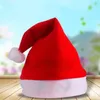 Prix d'usine! 1500 pcs Rouge Père Noël Chapeau Ultra Doux En Peluche De Noël Cosplay Chapeaux Décoration De Noël Adultes Chapeaux De Fête De Noël JJA9588