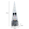 Party Supplies Halloween Decorations Gnomes Plush Doll with Lights Battery Operated Table Ornament Holiday Home Indoor Decor XBJK2108