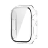 Full PC Cover Cases +Tempered Glass Bumper Screen Protector for Apple Watch S7 iWatch Serie 7 6543 Size 41mm 45mm 38 40 42 44