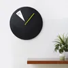 Horloges murales mode horloge créative minimaliste Design moderne nordique salon silencieux vert Klok décorations maison AG50ZB