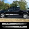 2PCS For Ford F150 F-150 Stylish Car Door Side Skirt Stickers Vinyl Body Decals Racing Stripe Auto Exterior Decor Accessories225t