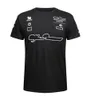 T-shirt da corsa per coppie estive della squadra di Formula 1 F1 Sia la stessa personalizzazione