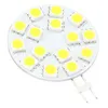 15LED G4 lumière LED lampe à intensité variable 5050SMD 300-330LM 3W rouge bleu blanc naturel 4000K 12V 24V AC/DC10-30V pour bateaux navires Automobiles