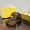 Boné de beisebol F Designers Caps Chapéus Mens Fahion Impressão e Carta Clássica Designer de Luxo Chapéus Casuais Bucket Hat para Mulheres