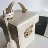 أكياس مساء المرأة الصغيرة رسول حقيقي جلد البقر حقيبة الكتف جودة عالية مربع مربع مربع crossbody للسيدات