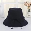 Japanskt temperament Big Brim Fisherman Hat Summer Sunscreen Sunshade Female Sun Sun Hat Caps Wide Brim Hats