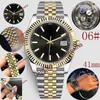 20 Color Top Automatic 2813 Mechanical Watch Men Big Magnifier 41mm rostfritt stål Vattentät president Mens Watches Male Wristw2784