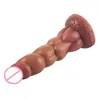 NXY Dildos Mjin 22 5cm SILICONE SIFFICALE RÉCISION