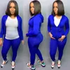 HAOYUAN Two Piece Set Jumpsuit Women Tracksuit Fall Winter Clothing Hoodie Top+Pant Sweat Suit Lounge Wear Outfits Matching Sets 201007