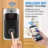 Timbre de vídeo inteligente para el hogar, cámara Wifi, intercomunicador inalámbrico de llamadas, Audio bidireccional para timbre de puerta, timbre para teléfono, cámaras de seguridad para el hogar H1111